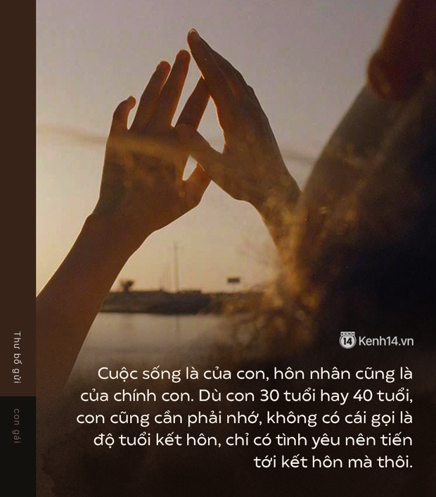 Thư bố gửi con gái năm 30 tuổi: Đàn ông một khi đã không yêu, mọi lý do đưa ra đều chỉ là viện cớ - Ảnh 3.