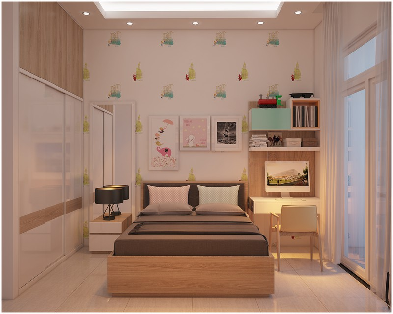Căn biệt thự mini 3 tầng quá đỗi đáng yêu nhờ cách sắp xếp nội thất - Ảnh 4. Căn biệt thự mini 3 tầng quá đỗi đáng yêu nhờ cách sắp xếp nội thất - Ảnh 4.