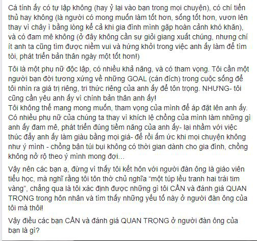 Quen hàng tá CEO hay đại gia nước ngoài nhưng Hà Anh lại chọn người chồng làm giáo viên tiểu học, lý do vì sao? - Ảnh 10.