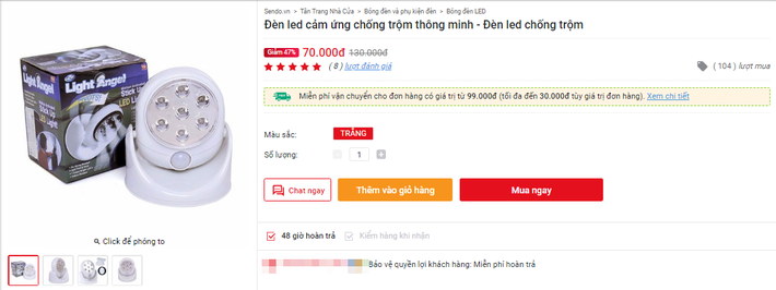 4 mẫu đèn chiếu sáng tủ quần áo kiểu mới siêu tiện ích với giá thành hạt rẻ mà nhà nhà đều có thể sử dụng - Ảnh 8.