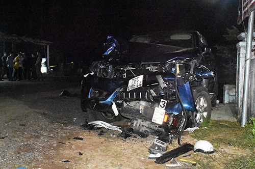 Tài xế gây tai nạn 4 người chết không có bằng lái  - Ảnh 1.