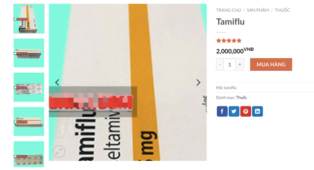 Khóc thét vì mua 21 viên Tamiflu mất gần 7 triệu đồng - Ảnh 1.