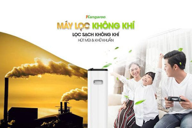 Máy lọc không khí Kangaroo - Ảnh 4.