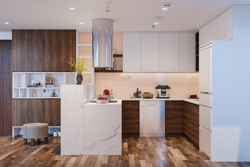 Căn hộ 60m2 ở tầng cao đẹp hút mắt nhờ phong cách nổi bật - Ảnh 5. Căn hộ 60m2 ở tầng cao đẹp hút mắt nhờ phong cách nổi bật - Ảnh 5.