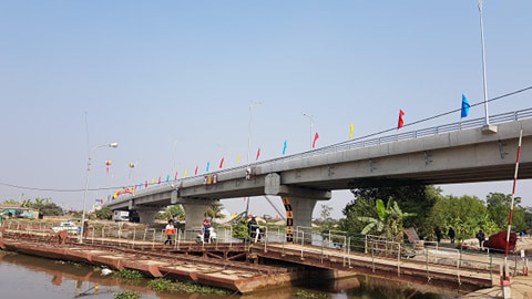 Thông xe cầu sông Hóa nối Hải Phòng với Thái Bình - Ảnh 2.