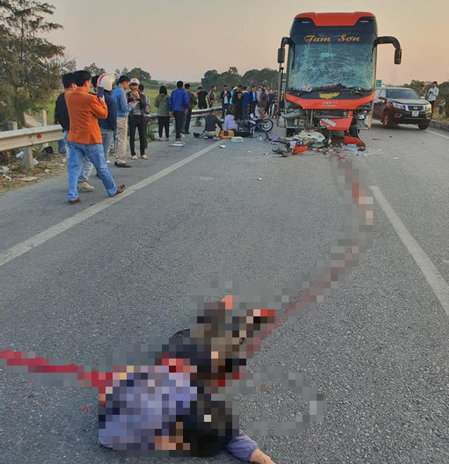 Tai nạn kinh hoàng trên cao tốc Hà Nội – Bắc Giang, 1 người chết thảm - Ảnh 2.