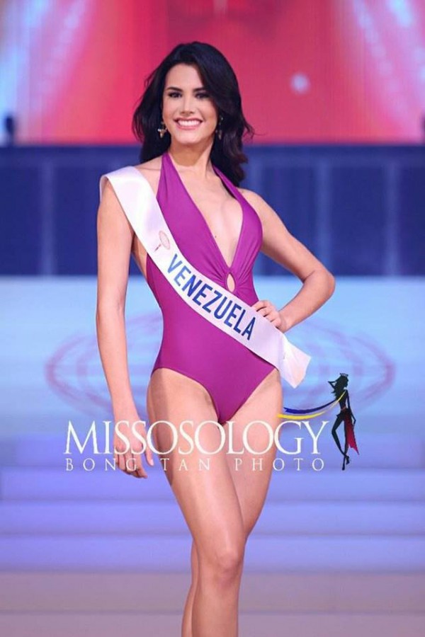 Xếp ở vị trí tiếp theo là đương kim Hoa hậu Quốc tế Mariem Velazco.