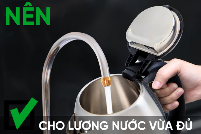 9 điều nên và không nên khi sử dụng ấm đun siêu tốc - Ảnh 2.