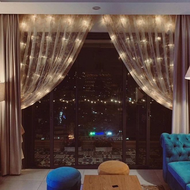 Không gian rực rỡ từ trong ra ngoài