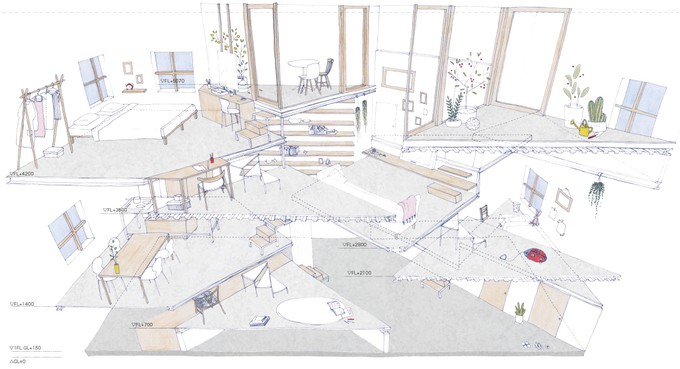 Bản vẽ mặt đứng.