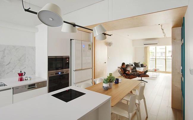 Không gian gọn gàng, đẹp mắt.