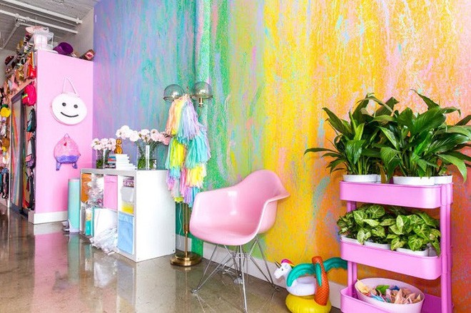 Từ việc phun màu tường, đến đồ nội thất, tất tần tật chính là cách bạn sử dụng màu sắc để phối đấy.