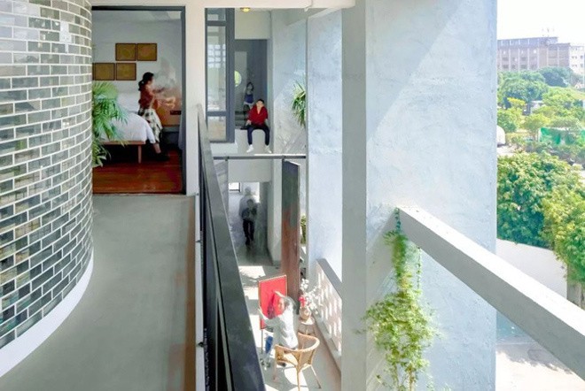 Từng khoảng không trong nhà đều được bố trí hợp lý, các phòng đều lấy được ánh sáng tự nhiên.