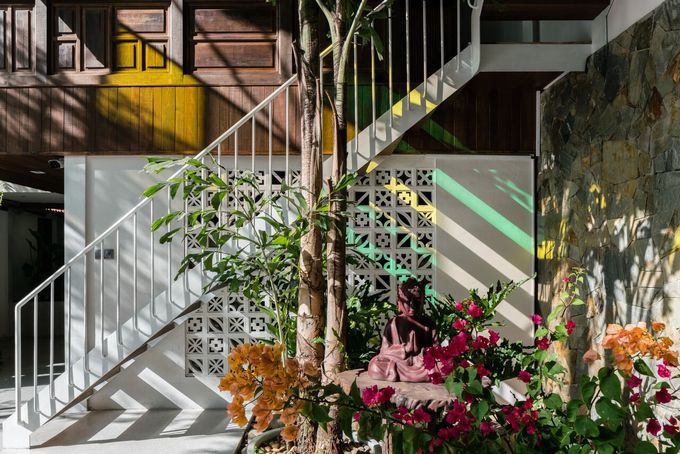 Từng phòng có lối đi riêng.