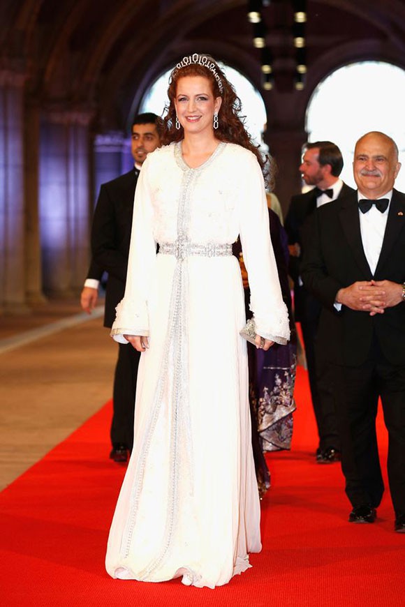Hoàng hậu Morocco ở Amsterdam, Hà Lan năm 2013. Ảnh: GC Images.