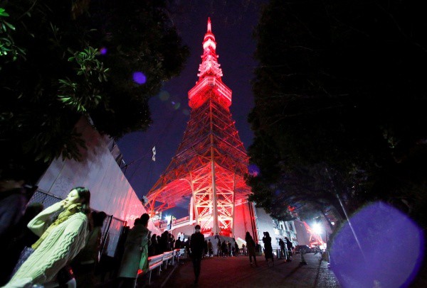 Tháp Tokyo ngày 4/2. Ảnh: Reuters.