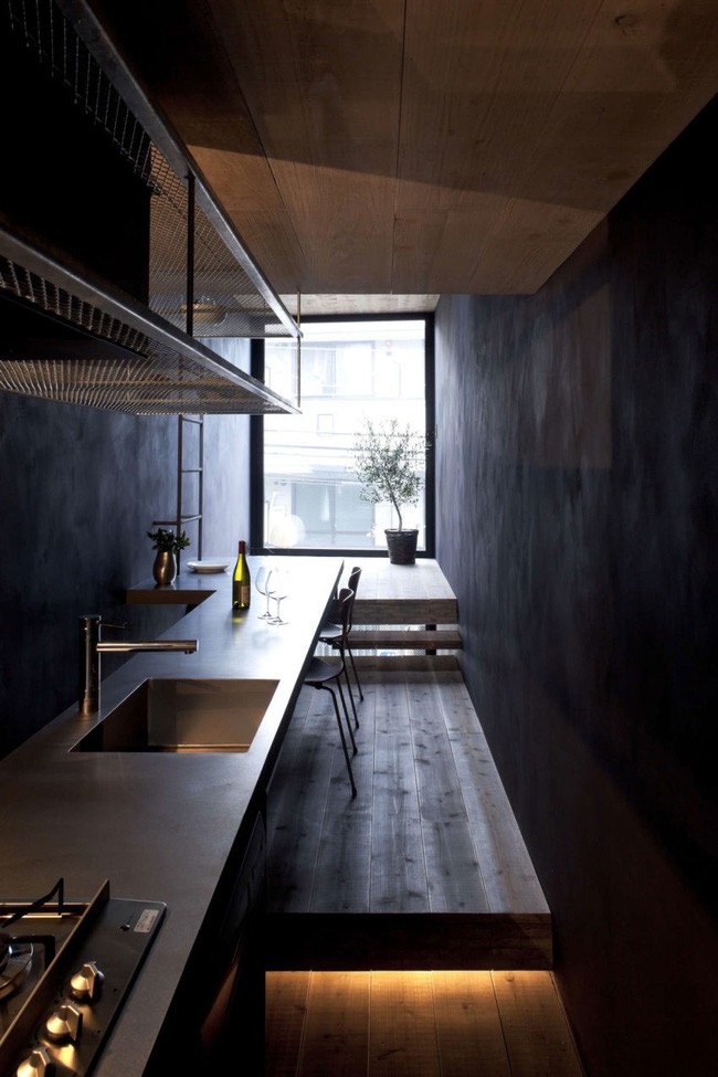 Góc bếp ấm cúng, tiện nghi.