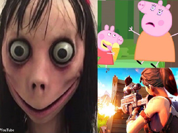 Thử thách Momo đã len lỏi vào tựa game đình đám Fornite và tấn công trẻ em qua các video phim hoạt hình như Peppa Pig trên Youtube