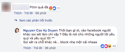 Trước đây, HLV Siêu mẫu Việt Nam từng thẳng tay block một cư dân mạng kèm lời phản pháo cực gắt khi bị chê bai phẫu thuật thẩm mỹ quá đà.