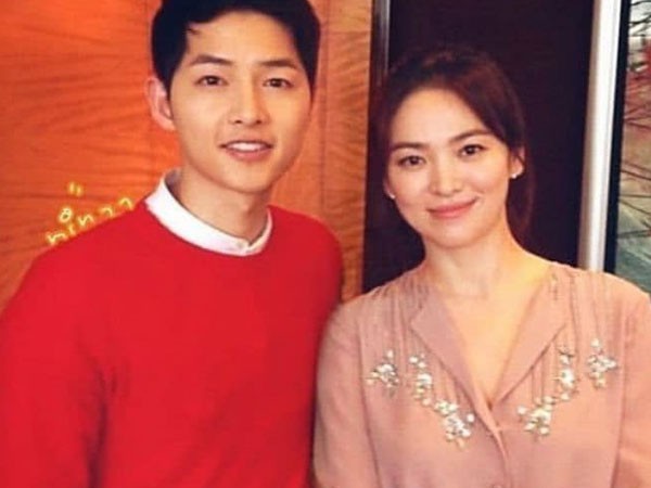 Bức ảnh mà trang QQ đưa tin do Song Joong Ki đăng tải trên mạng xã hội