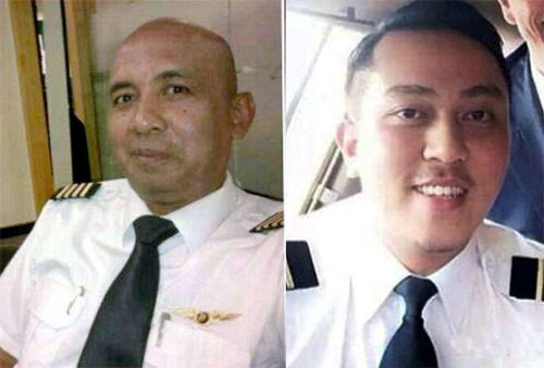 Hai phi công điều khiển máy bay mang số hiệu MH370 mất tích bí ẩn.