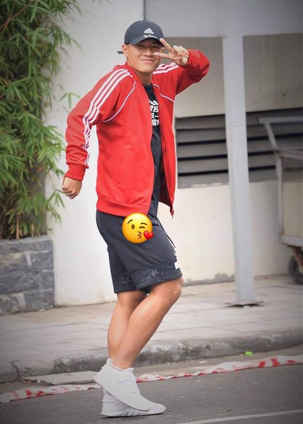 Cầu thủ Hà Đức Chinh của ĐT U23 Việt Nam
