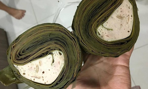 Chả gi&ograve; nhưng l&aacute; chuối l&agrave; chủ yếu.
