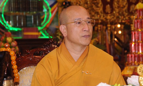 Trụ trì chùa Ba Vàng Đại đức Thích Trúc Thái Minh