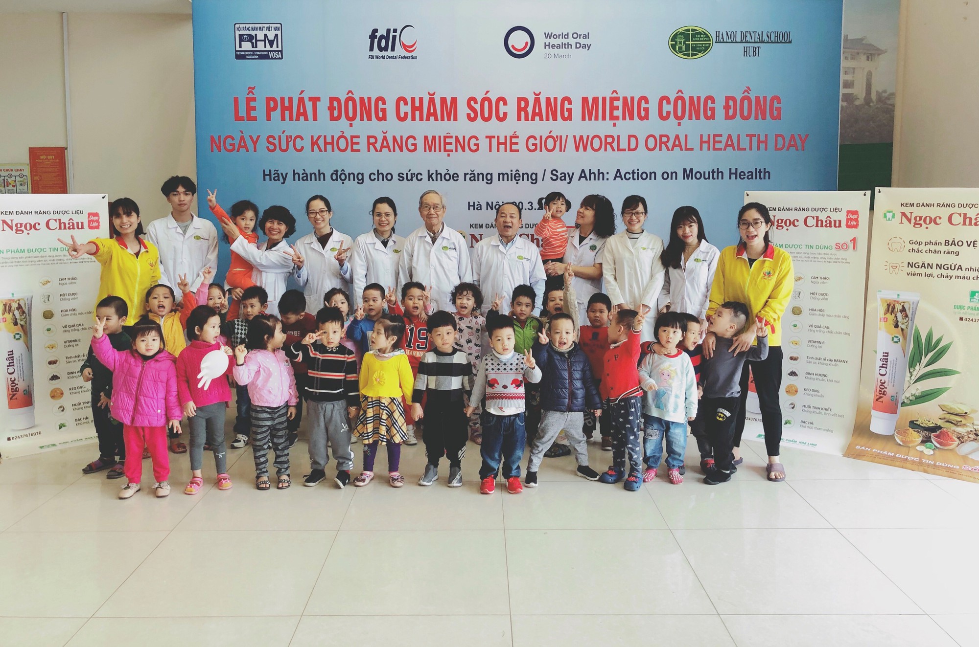 “Hãy nói A: Hãy hành động cho sức khỏe răng miệng”