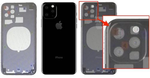 
iPhone XI lộ diện qua thiết kế của bộ khung.
