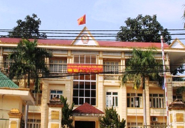 
Trụ sở UBND huyện Tương Dương.
