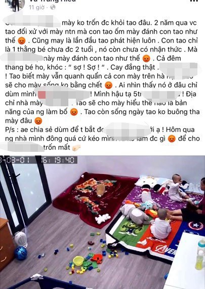 Đoạn video kèm theo thông tin tìm người được đăng tải trên mạng xã hội facebook.