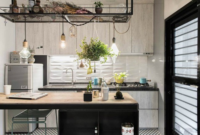 Thiết kế giàu thẩm mỹ, thêm chút ánh sáng lung linh của đèn, căn hộ nhỏ của bạn đã bừng sáng.