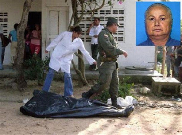 Blanco bị bắt chết bởi 2 phát đạn bên ngoài một cửa hàng thịt tại Medellin, Colombia năm 2012