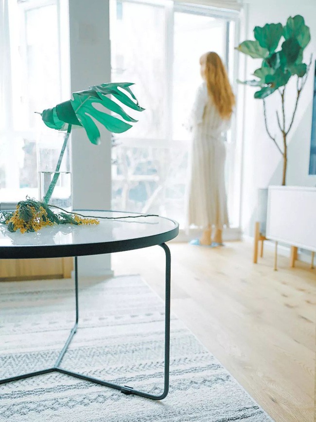 Căn hộ nhỏ vẫn có thể sống thoải mái khi nhà có khách lên đến 6 người.