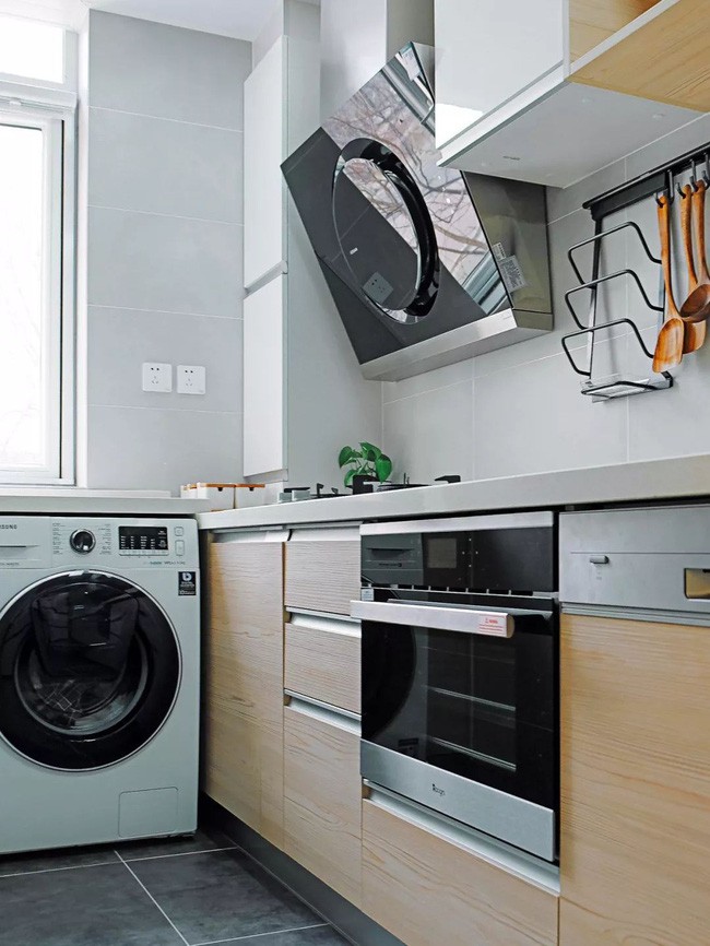 Không gian ngập tràn ánh sáng.