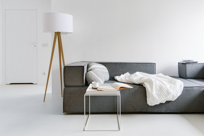 Sofa này vừa là nơi tiếp khách, là nơi làm việc, thưởng trà, hay ngủ vùi khi đọc sách khi đã mệt của chủ nhân.