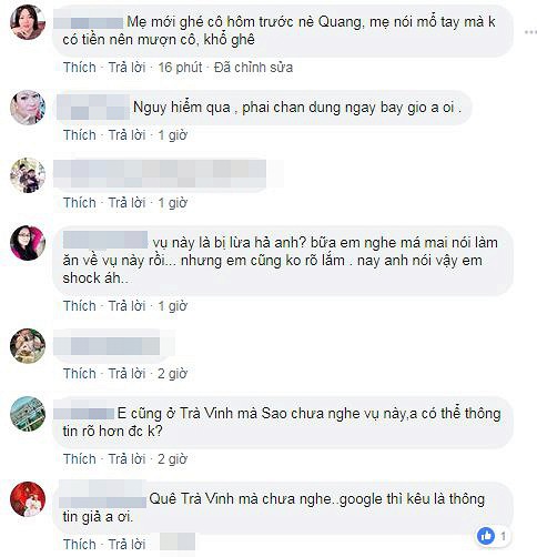 Một số người thân thiết và dân mạng bình luận về chia sẻ của Lương Bằng Quang.