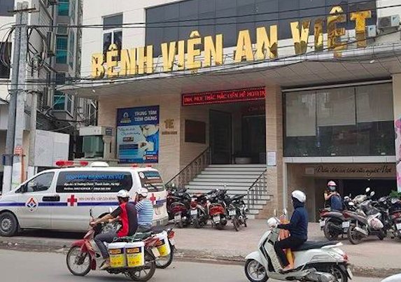 Bệnh viện An Việt - nơi bệnh nhân Đỗ N.A đến làm phẫu thuật thẩm mỹ hút mỡ bụng