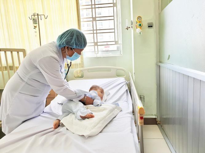 Hiện sức khỏe bé đã ổn định.