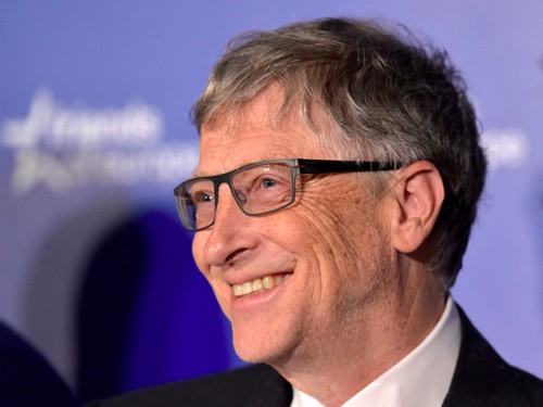 
Bill Gates cho hay ông hạnh phúc ở tuổi 63. Ảnh: Business Insider.
