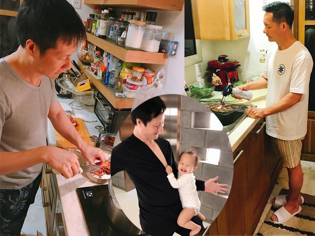 Hỗ trợ Phan Như Thảo trong công việc, Đức An cũng làm mọi việc nhà từ vào bếp nấu ăn, chăm sóc giấc ngủ, thậm chí không ngại xoa bóp khi bà xã mỏi mệt.