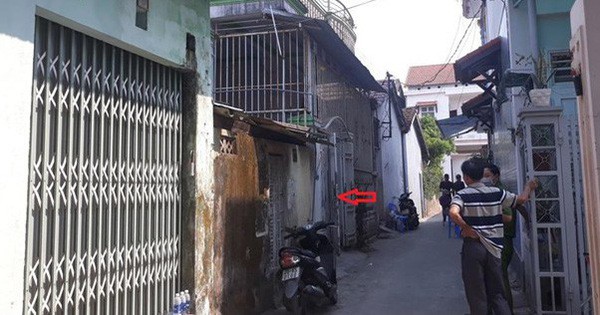 Căn nhà nơi bà T được phát hiện đã tử vong