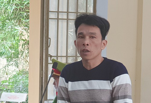 Bị cáo Trương Minh Dũng. Ảnh: Đắc Thành.