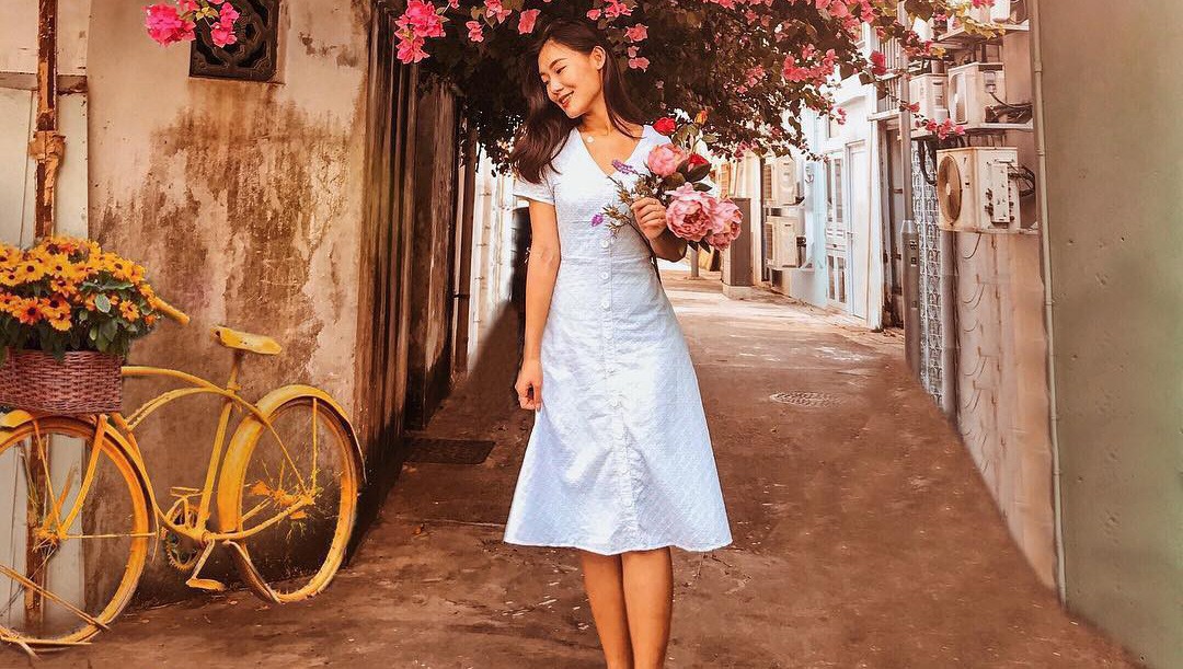 Chiếc váy tưởng như đơn giản nhưng nó lại có tác dụng làm người mặc trở nên thon gọn tức thì