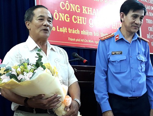 Ông Hưng không nhận lời xin lỗi công khai. Ảnh: Hải Duyên.