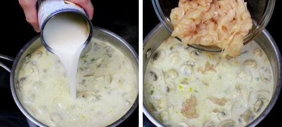 Bước 4: Cho nước cốt chanh vào rồi múc ra chén. Rắc ít rau mùi lên món ăn, hãy cùng nhau thưởng thức món súp gà cho nóng nhé.