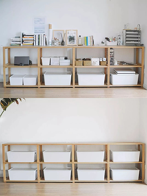 
Hình ảnh trước và sau khi Asan ném đồ. Ảnh: HK01.
