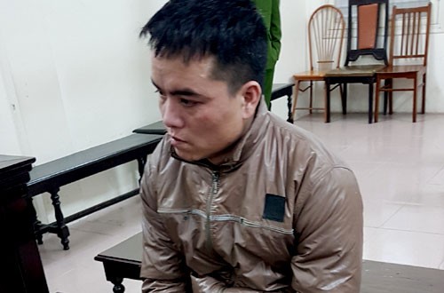 
Nguyễn Ngọc Nhẫn tại phiên tòa sơ thẩm.
