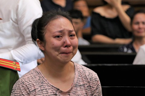 
Lê Hương Giang là bị cáo nữ duy nhất bị đề nghị án tử. Ảnh: Trương Khởi.
